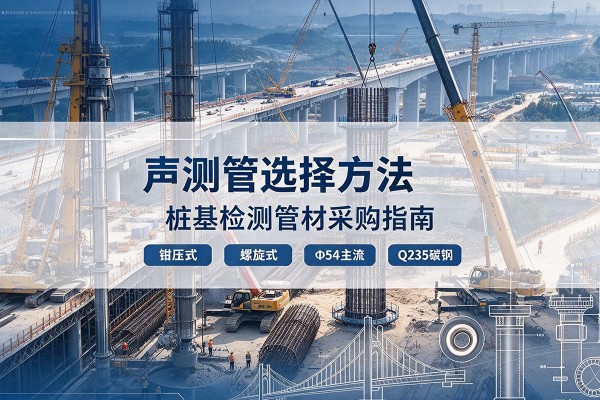 上城声测管选型标准