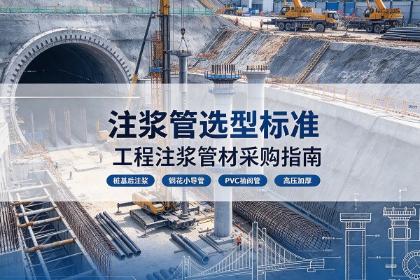 上城注浆管选型标准