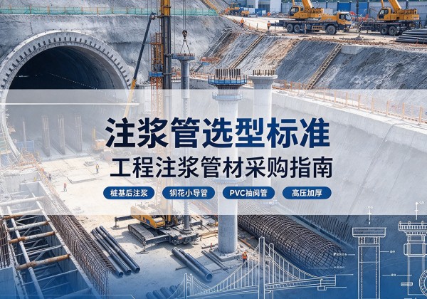 上城注浆管选型标准